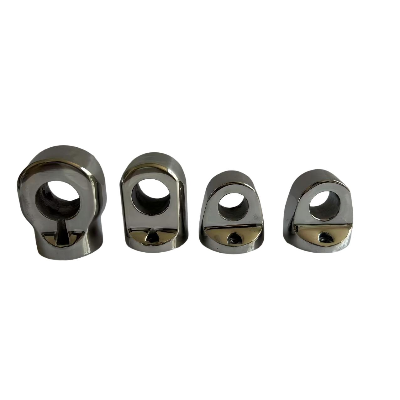 AISI316/Tàu biển nhôm gật đầu Bollard Cleat Phần cứng